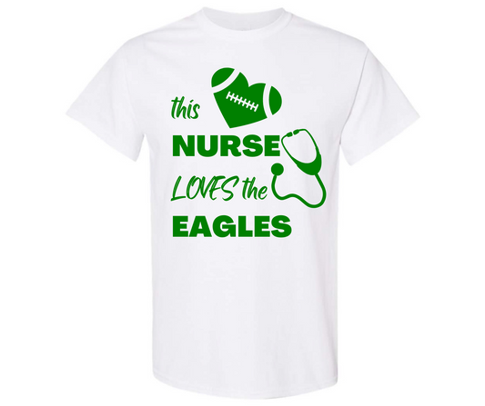 This Nurse Loves the Eagles T-Shirt