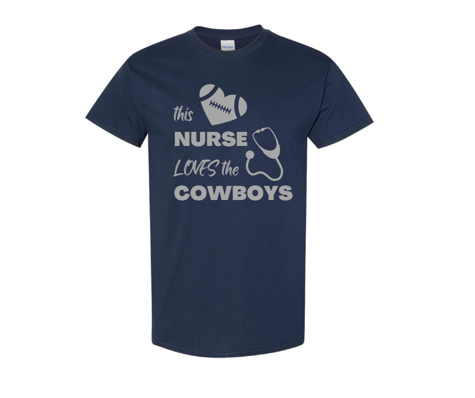 This Nurse Loves the Cowboys T-Shirt